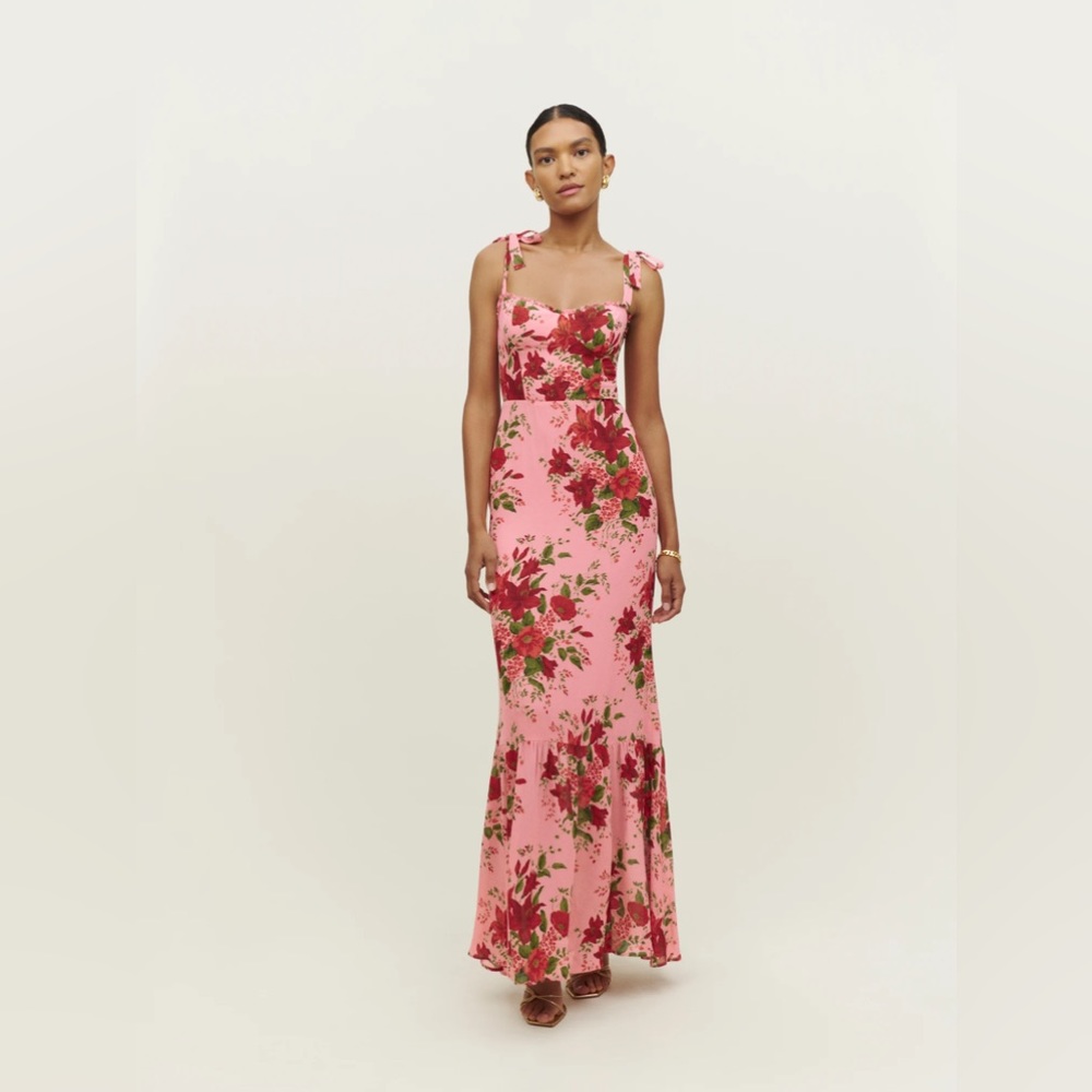 NWT Reformation Jasen Maxi Dress